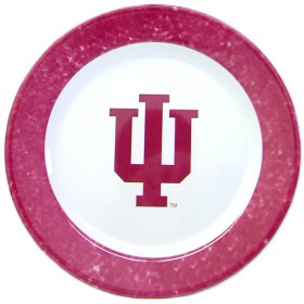 Indiana Hoosiers 4 Piece Dinner Plate Set