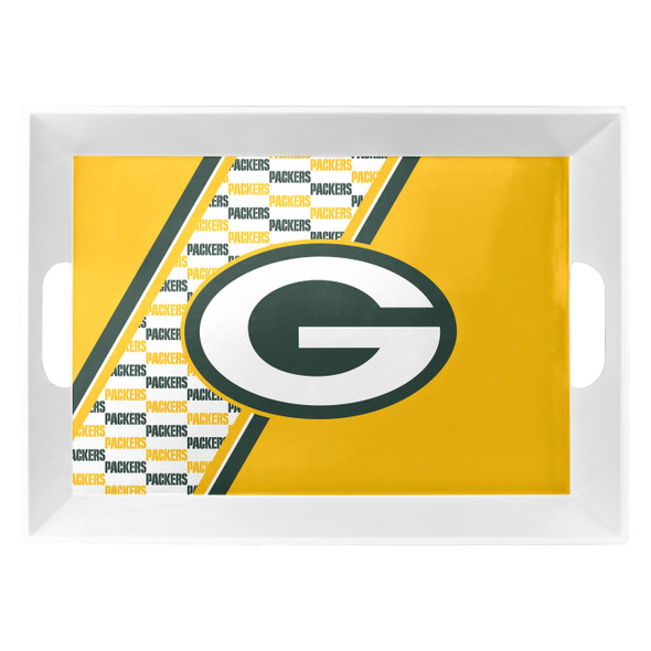 Green Bay Packers Serving Tray 18x12x3 Melamine Green Bay Packers Serving Tray 18x12x3 Melamine