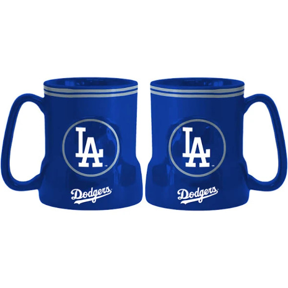 Los Angeles Dodgers Coffee Mug 18oz Game Time