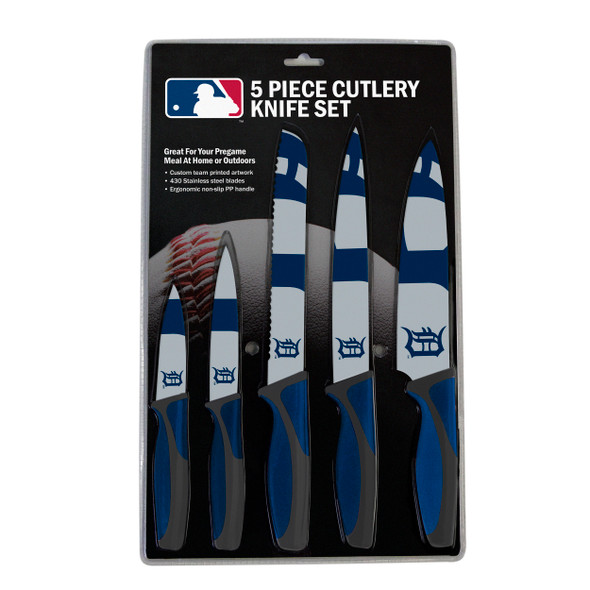 Detroit Tigers 5pc Kitchen Knife Set