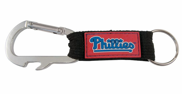 Philadelphia Phillies Carabiner Keychain MLB Key Holder Clip Fan Accessory
