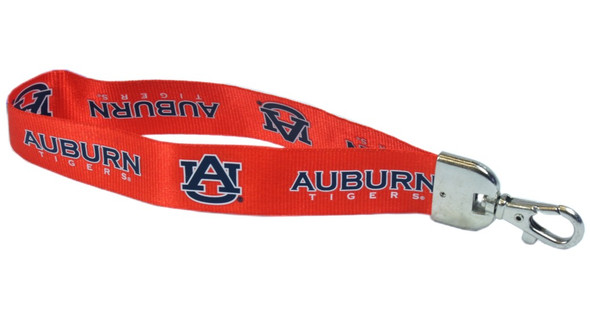 Auburn Tigers Lanyard Keychain ID Holder NCAA Fan Accessory - Wristlet