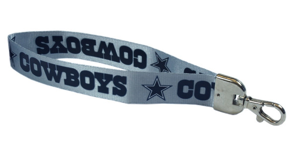 Dallas Cowboys Lanyard Keychain ID Holder NFL Fan Accessory - Wristlet