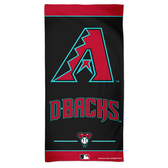 Arizona Diamondbacks Beach Towel 30x60 NFL Fan Bath Towel Beach Style