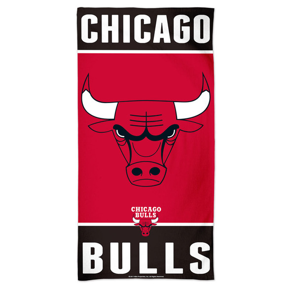 Chicago Bulls Beach Towel 30x60 NFL Fan Bath Towel Beach Style