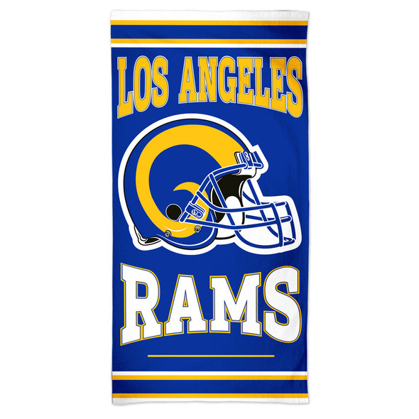 Los Angeles Rams Beach Towel 30x60 NFL Fan Bath Towel Beach Style