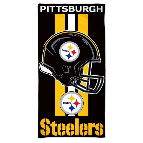 Pittsburgh Steelers Towel 30x60 Beach Style
