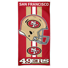 San Francisco 49ers Beach Towel 30x60 NFL Fan Bath Towel Beach Style