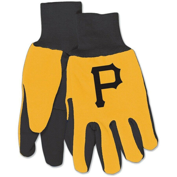 Pittsburgh Pirates Two Tone Gloves Adult Size