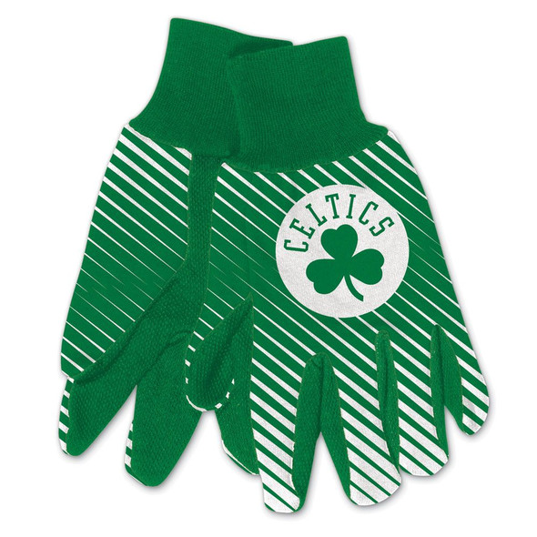 Boston Celtics Two Tone Gloves Adult Size