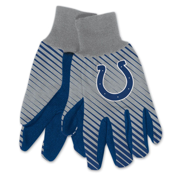 Indianapolis Colts Two Tone Gloves Adult Size