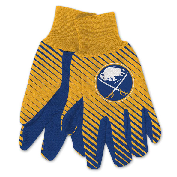 Buffalo Sabres Two Tone Gloves Adult Size