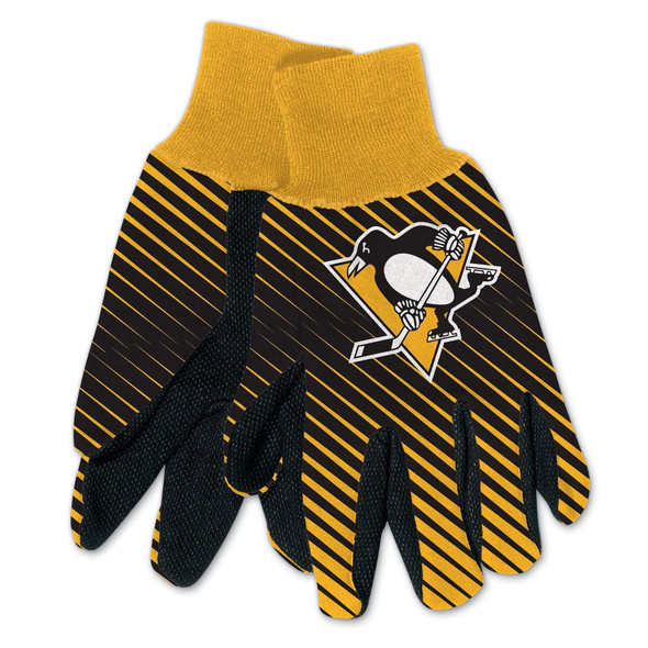 Pittsburgh Penguins Two Tone Gloves Adult