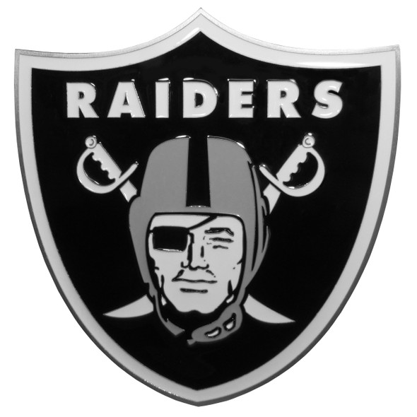 Las Vegas Raiders Large Hitch Cover Class II and Class III Metal Plugs