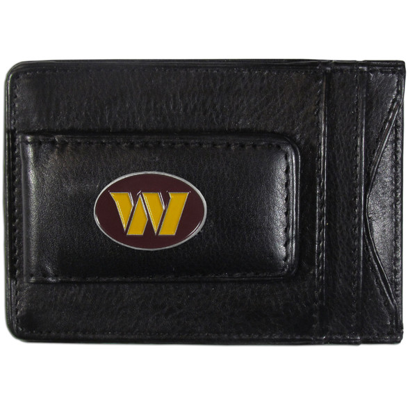 Washington Commanders Leather Cash & Cardholder Washington Commanders Leather Cash & Cardholder
