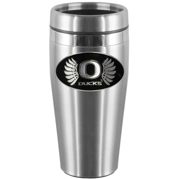 Oregon Ducks Steel Travel Mug