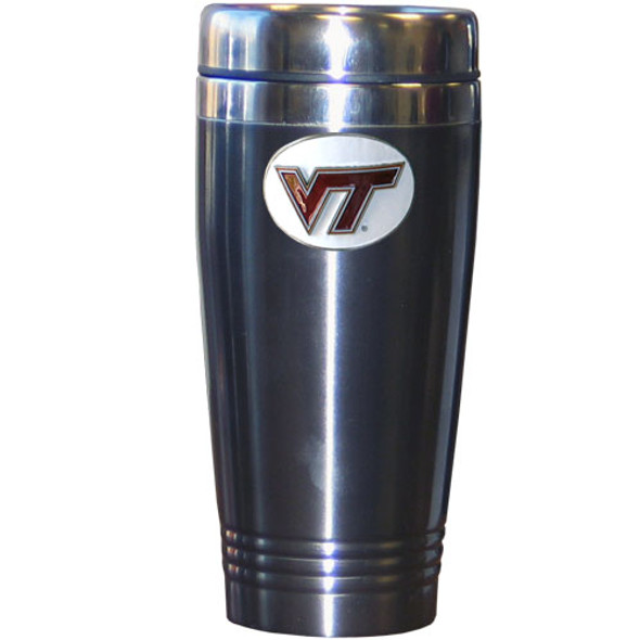 Virginia Tech Hokies Steel Travel Mug Virginia Tech Hokies Steel Travel Mug