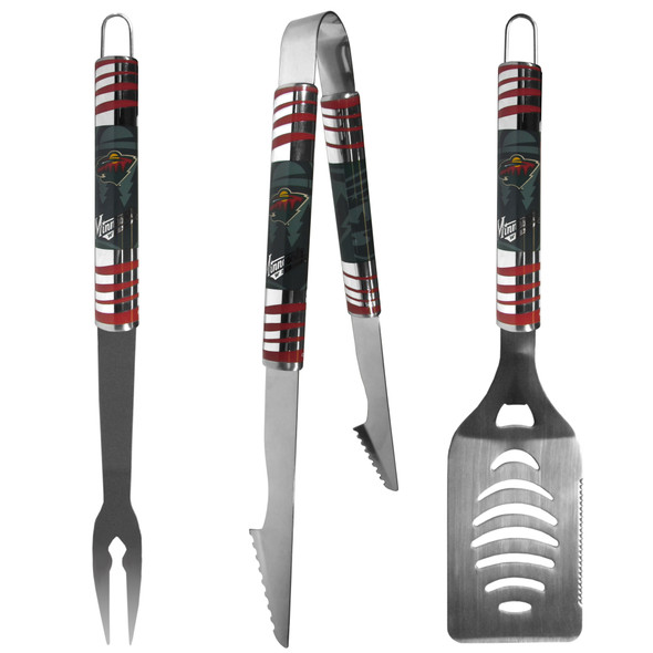 Minnesota Wild® 3 pc Tailgater BBQ Set