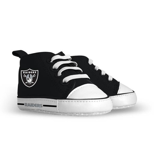Las Vegas Raiders Baby Pre-walker Hightop Shoes