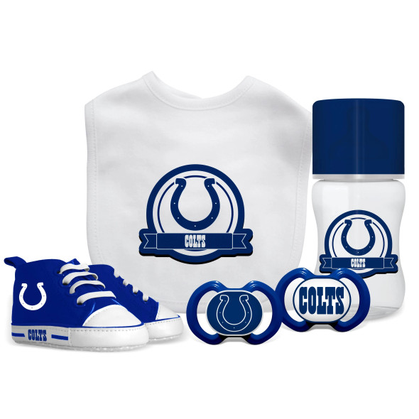 Indianapolis Colts Baby Gift Set 5 Piece