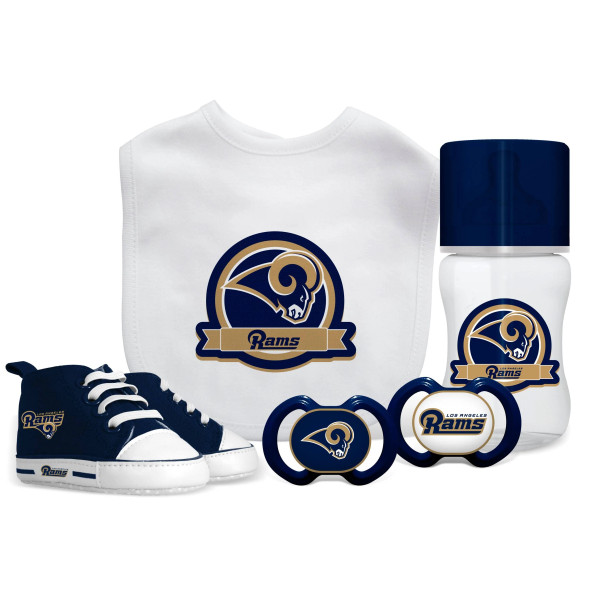 Los Angeles Rams Baby Gift Set 5 Piece