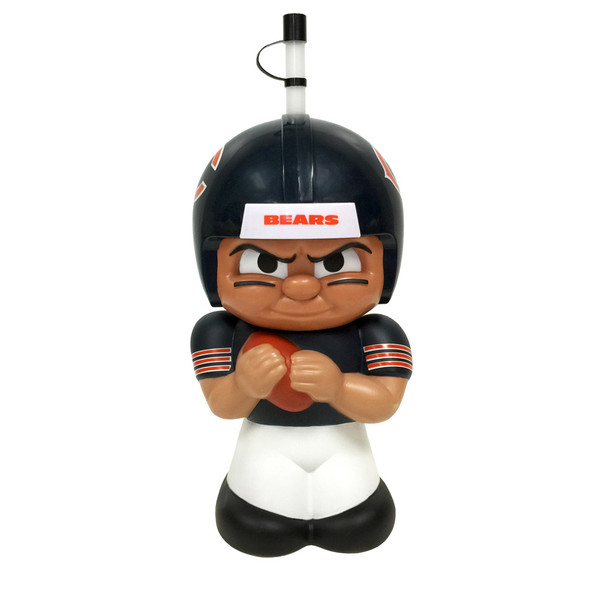 Chicago Bears Big Sip Water Bottle NFL Sports Drink Bottle Fan Gear
