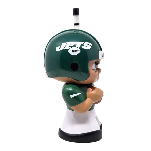 New York Jets Big Sip Water Bottle NFL Sports Drink Bottle Fan Gear
