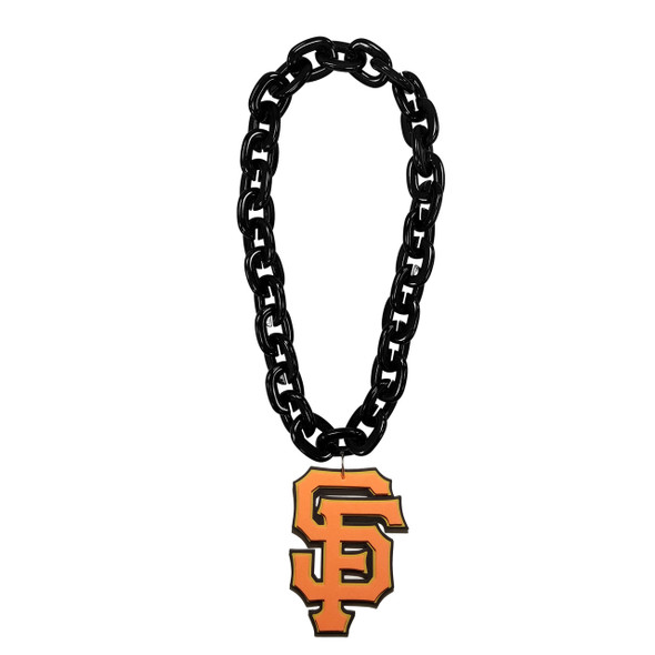 San Francisco Giants Big Fan Chain Necklace MLB Foam Chain Fan Gear