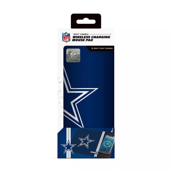Dallas Cowboys Wireless Charging Mouse Pad