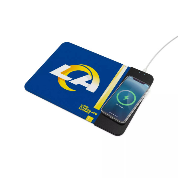 Los Angeles Rams Wireless Charging Mouse Pad