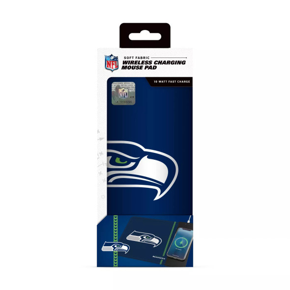 NFL Seattle Seahawks Wireless Charging Mousepad