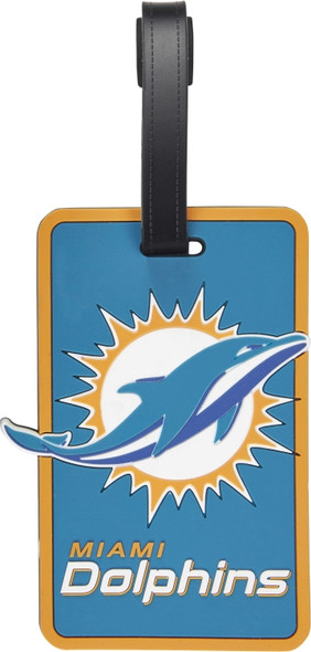 Miami Dolphins Soft Bag Luggage Tag
