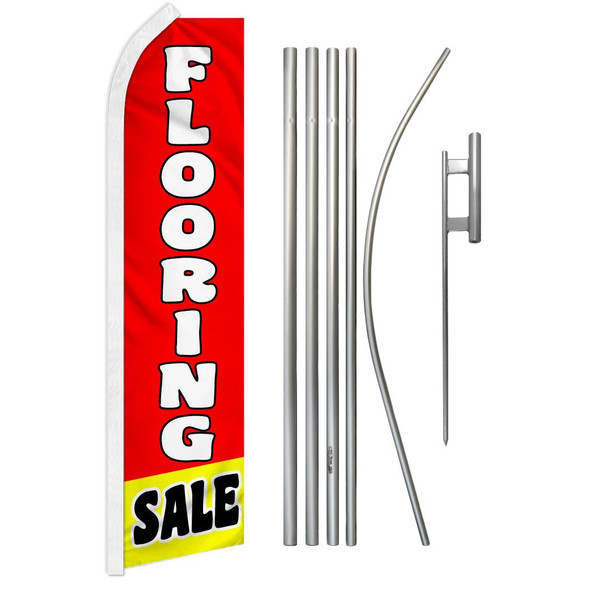 Flooring Sale Super Flag & Pole Kit