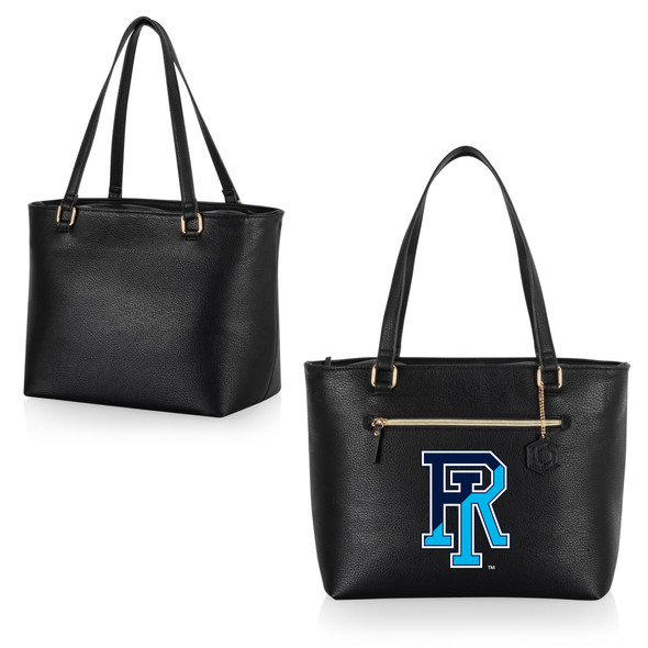 Rhode Island Rams Uptown Cooler Tote Bag, (Black)