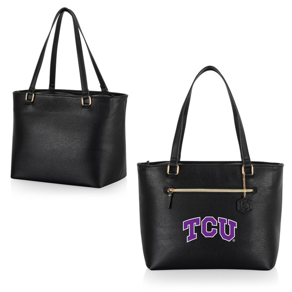 TCU Horned Frogs Uptown Cooler Tote Bag, (Black)