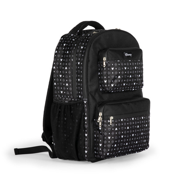 Mickey Mouse Mickey Mouse Park Tripper Day Bag, (Black with White Pattern)