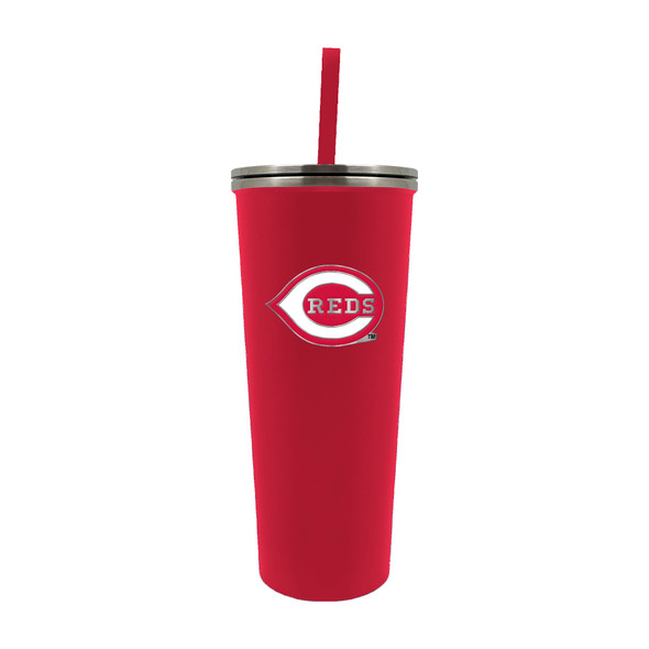 MLB Cincinnati Reds 24oz New Skinny Tumbler MLB Cincinnati Reds 24oz New Skinny Tumbler