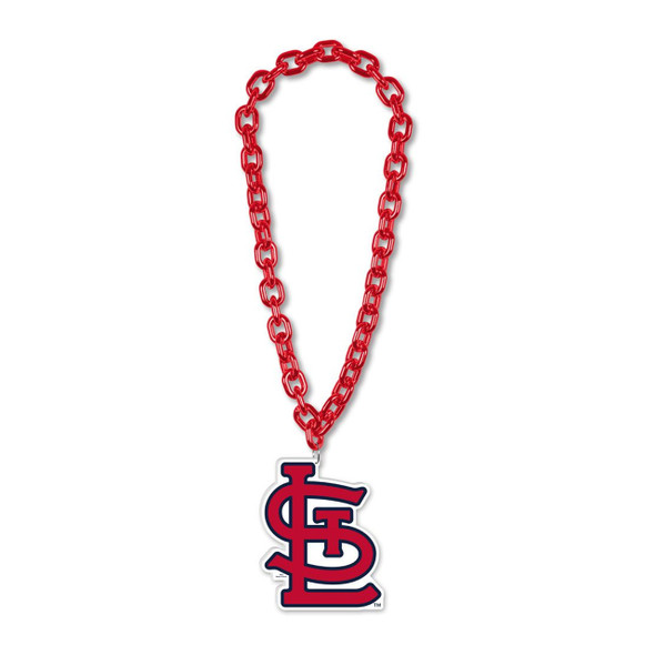 St. Louis Cardinals Necklace Fan Chain Necklace NCAA Foam Chain Fan Gear