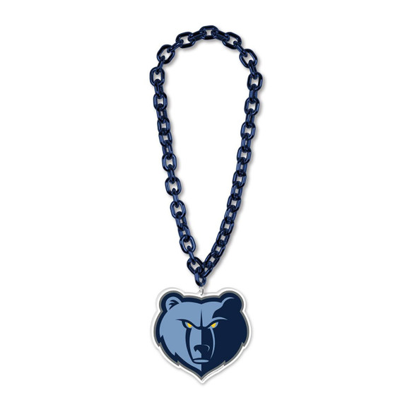 Memphis Grizzlies Necklace Fan Chain Necklace NCAA Foam Chain Fan Gear