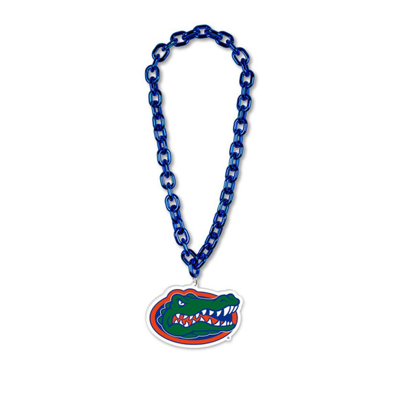 Florida Gators Necklace Fan Chain Necklace NCAA Foam Chain Fan Gear