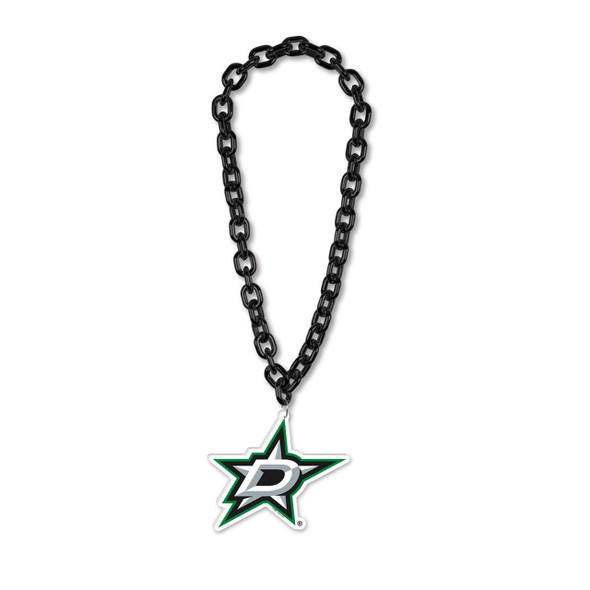 Dallas Stars Necklace Fan Chain Necklace NHL Foam Chain Fan Gear