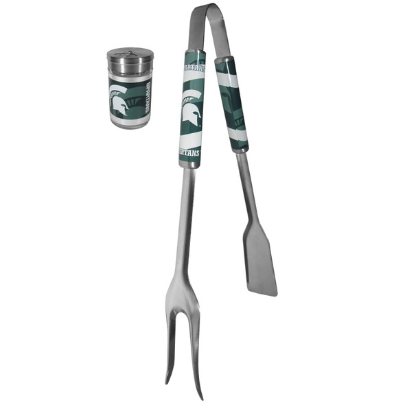 Michigan St. Spartans 3 in 1 BBQ Tool and Season Shaker