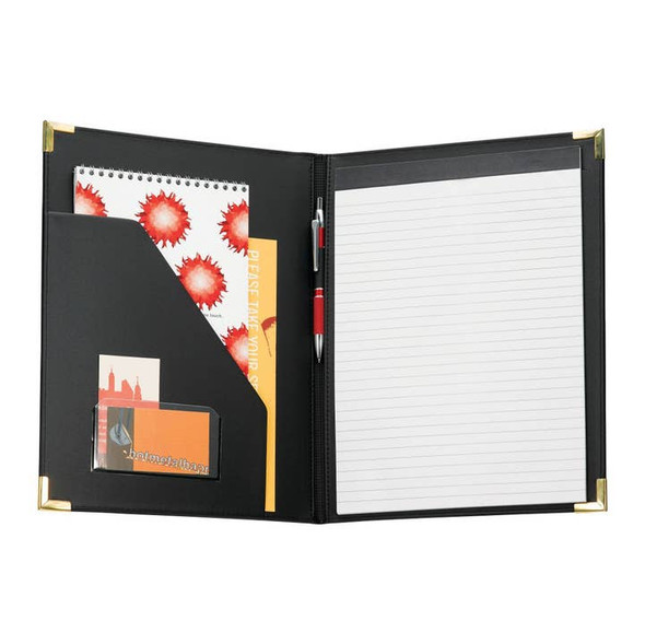 Baltimore Ravens Black Padfolio Portfolio Organizer Business Folder Fan Gear