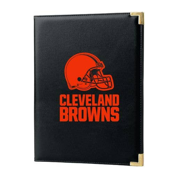 Cleveland Browns Black Padfolio