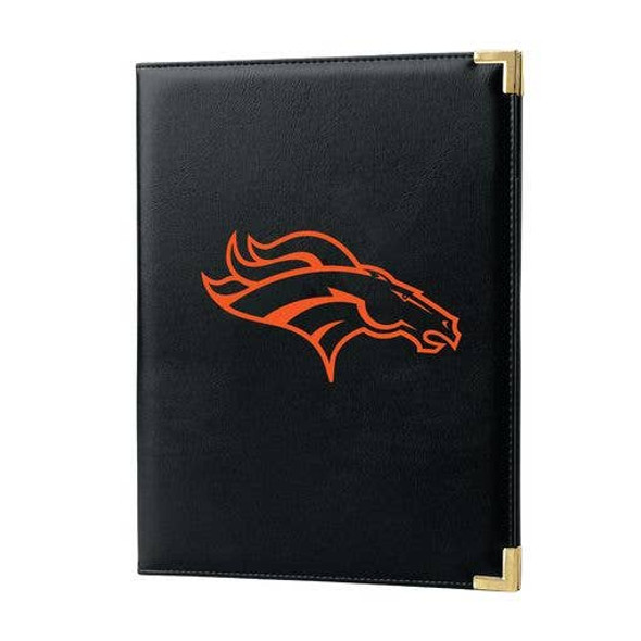 Denver Broncos Black Padfolio