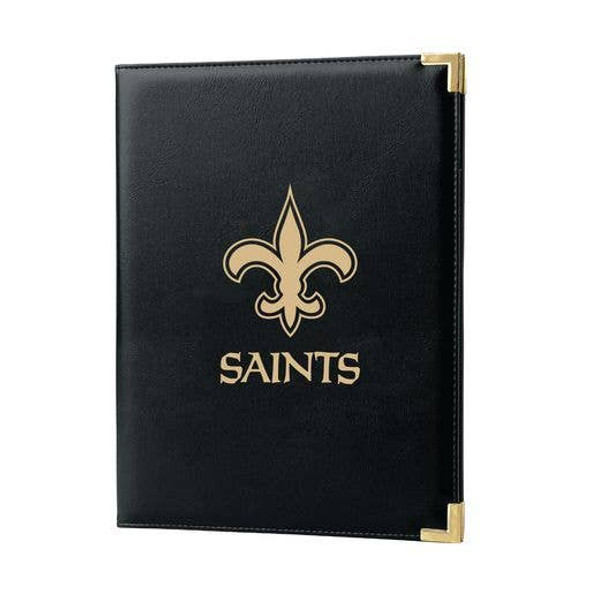 New Orleans Saints Black Padfolio