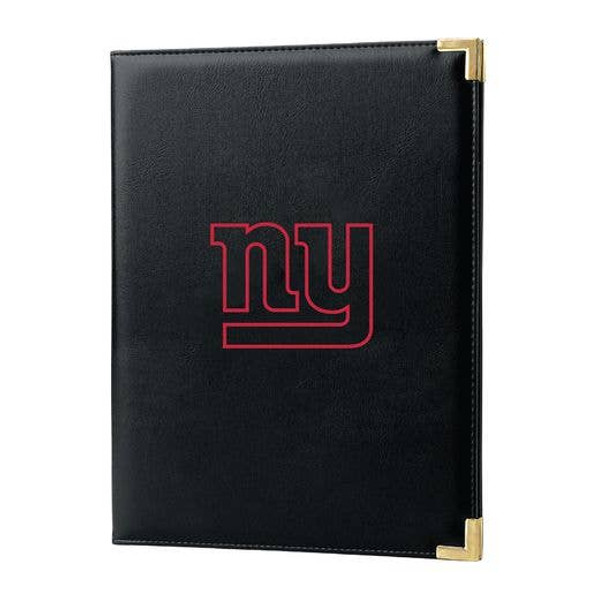 New York Giants Black Padfolio