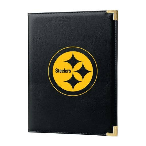 Pittsburgh Steelers Black Padfolio