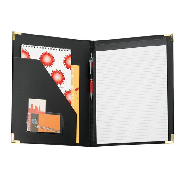 Tennessee Titans Black Padfolio Portfolio Organizer Business Folder Fan Gear