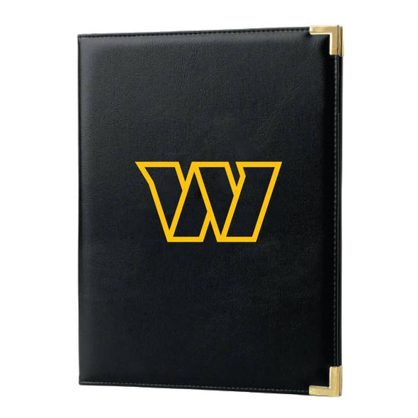 Washington Commanders Black Padfolio Portfolio Organizer Business Folder Fan Gear